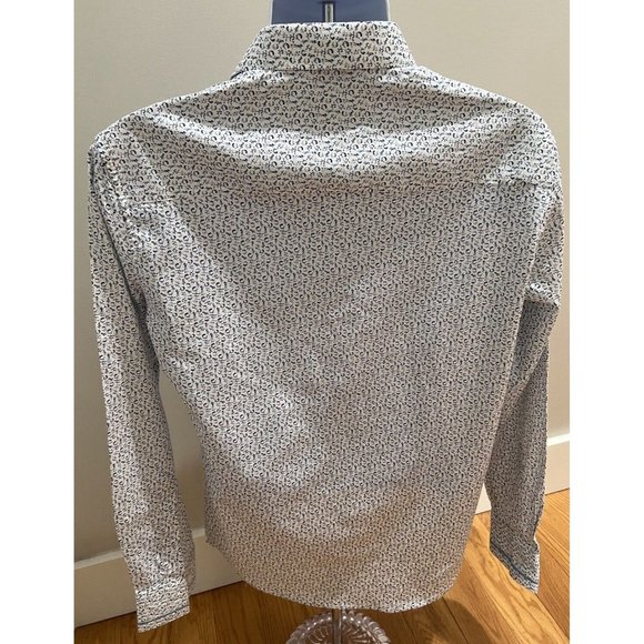 Crimsoune Club Spade Mens Long Sleeve Dress Shirt Large NEW W/TAGS Made In India - Picture 5 of 13